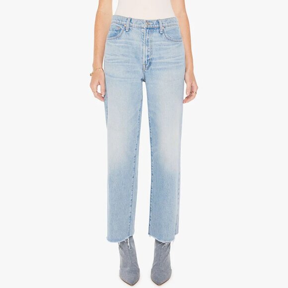 MOTHER Denim - Mother The Rambler Zip Ankle Fray in I'm With The Band